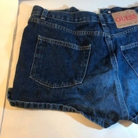 Guess Chino High Rise‎ Jean Shorts Womens Sz 10M - Picture 7 of 11